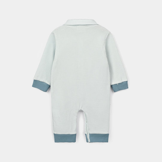 Infant Boys Thermal Knitted Romper 319 - 031-Green