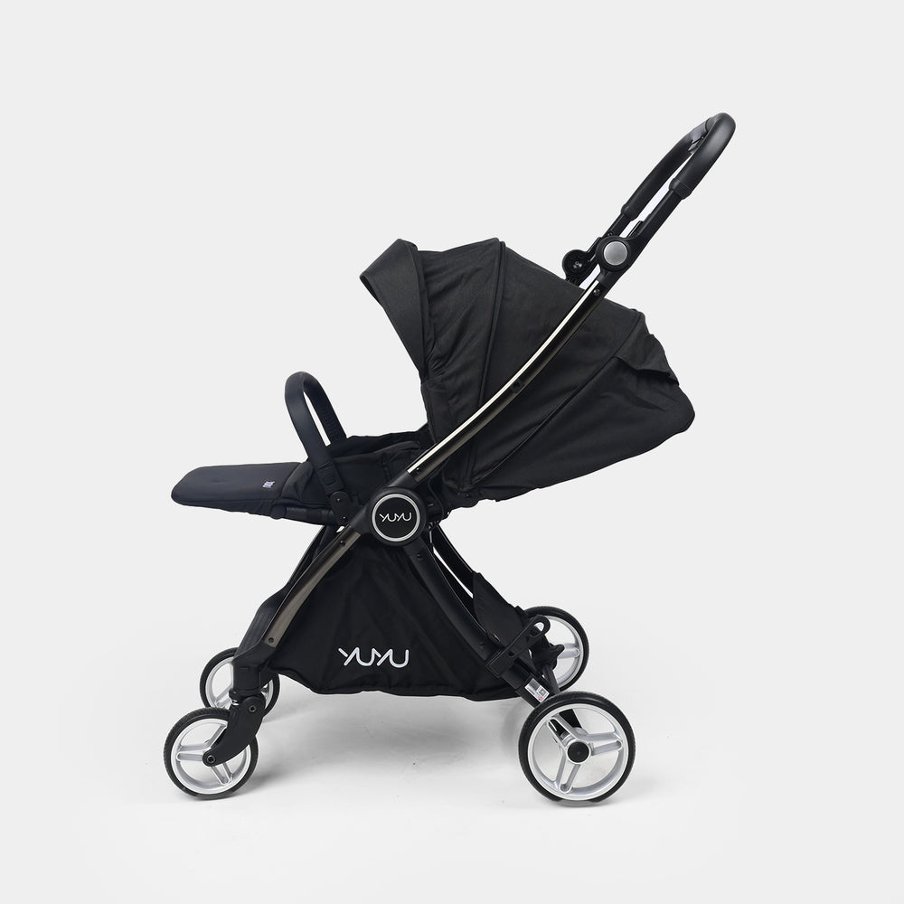 Foldable Lightweight Baby Stroller | Y7703 Black