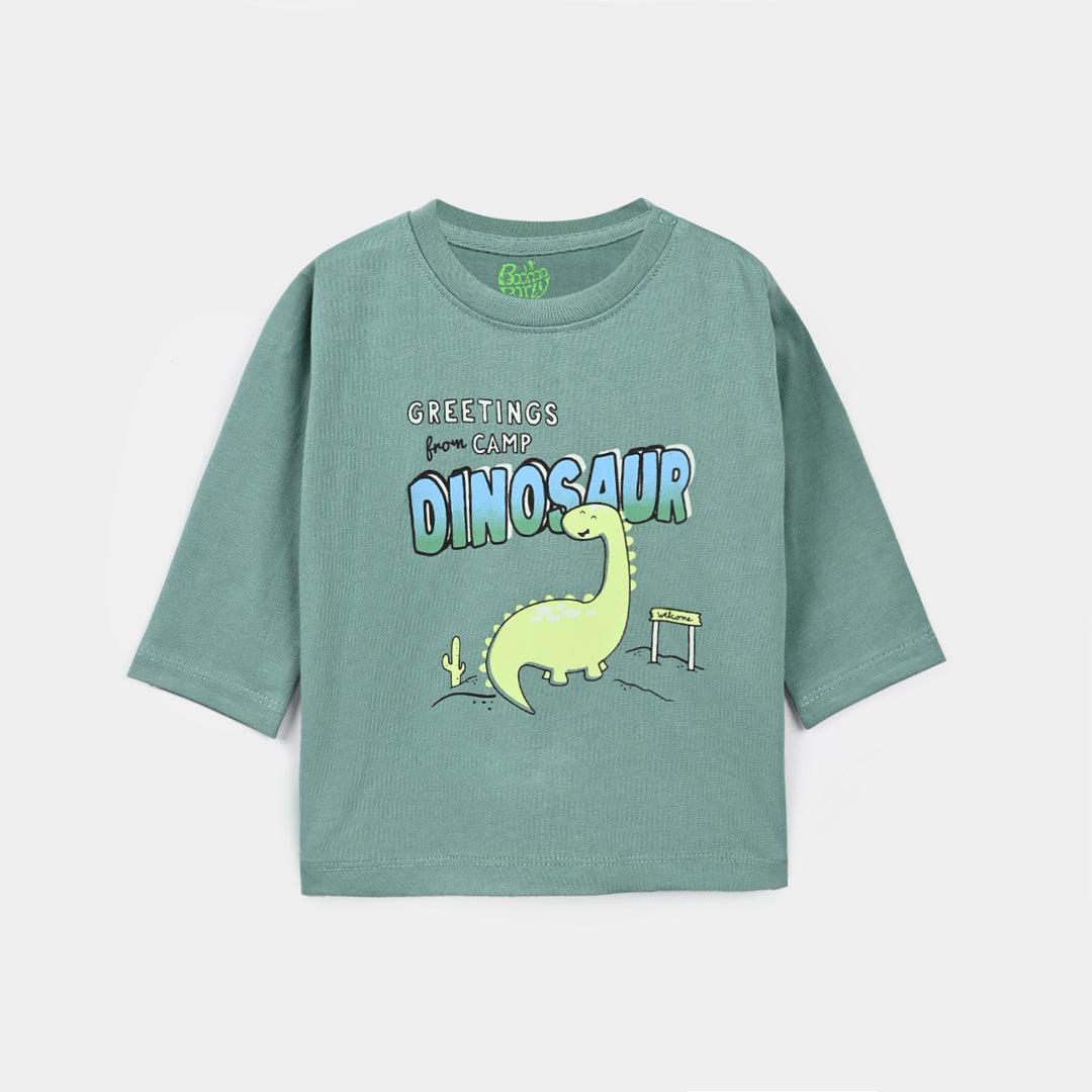 Infant Boys Cotton Jersey T-Shirt F/S Cute & Tiny