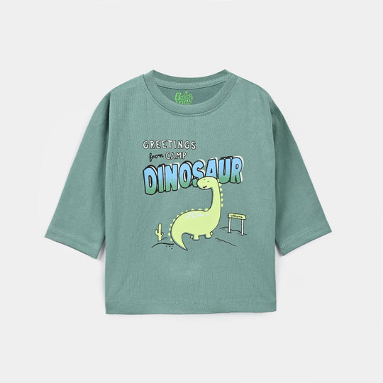 Infant Boys Cotton Jersey T-Shirt F/S Cute & Tiny