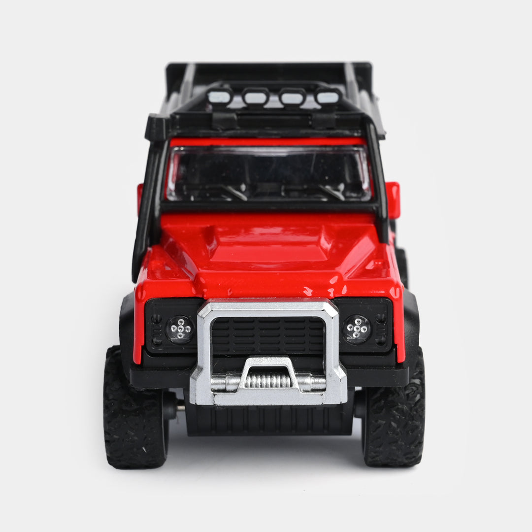 Die-Cast Model Vehicle With Lights & Sound – Pull-Back Action Fun