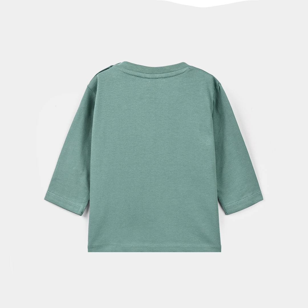 Infant Boys Cotton Jersey T-Shirt F/S Cute & Tiny