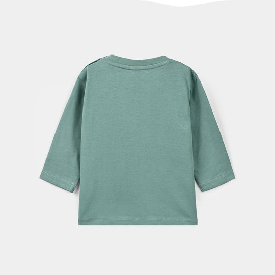 Infant Boys Cotton Jersey T-Shirt F/S Cute & Tiny