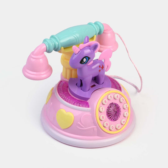Telephone Toy With Light, Music For Kids