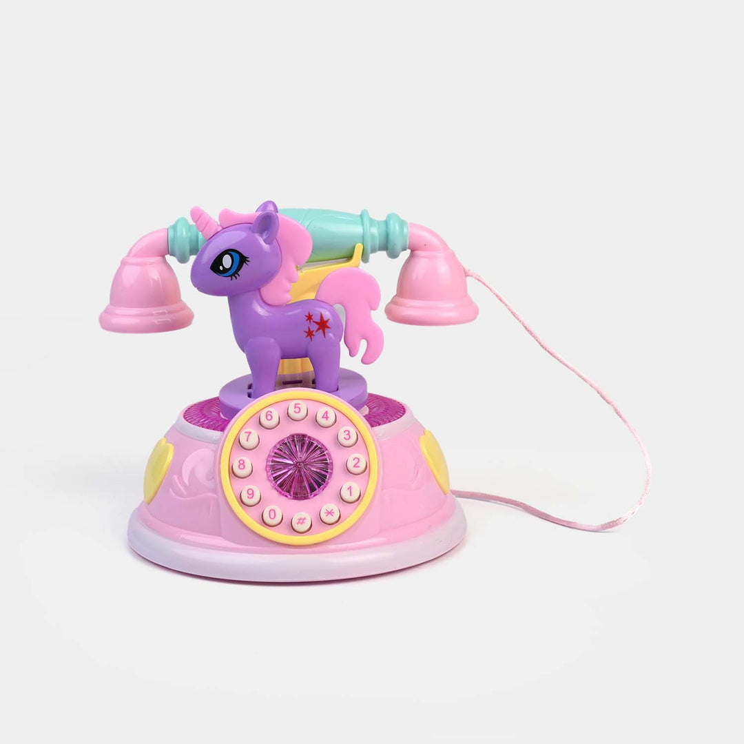 Telephone Toy With Light, Music For Kids