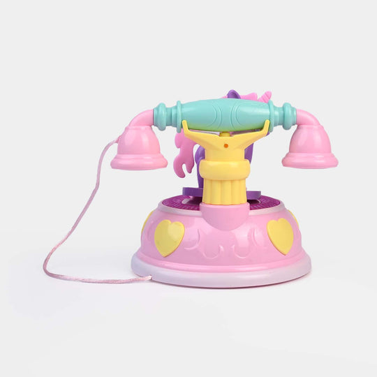 Telephone Toy With Light, Music For Kids