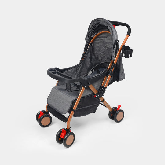 Baby Reversable Handle Stroller | SY198 Grey