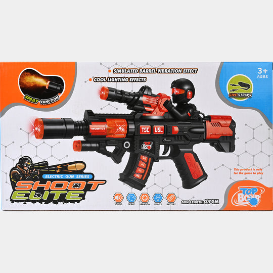 Electric Target Toy with Light Sound & Spray Function