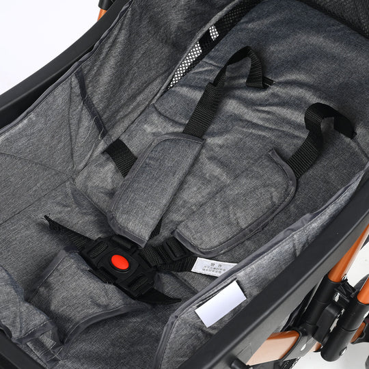 Baby Reversable Handle Stroller | SY198 Grey