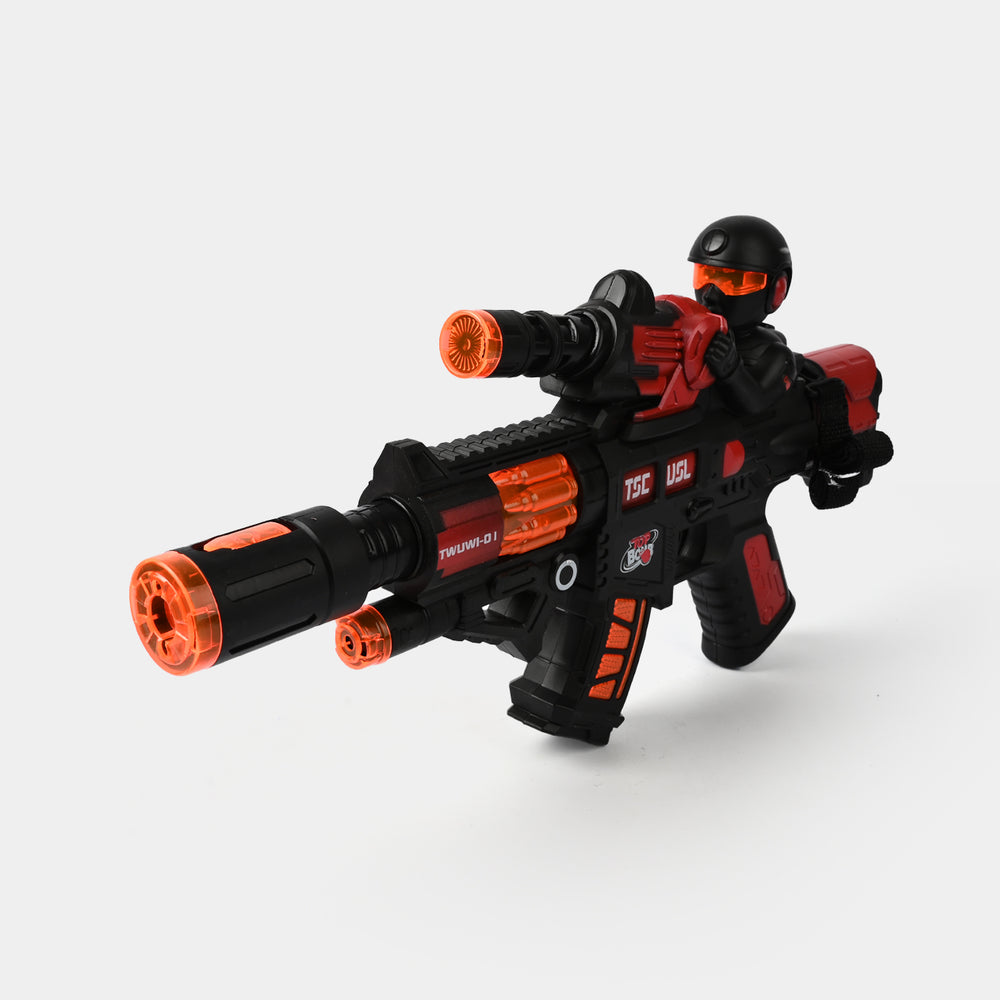 Electric Target Toy with Light Sound & Spray Function