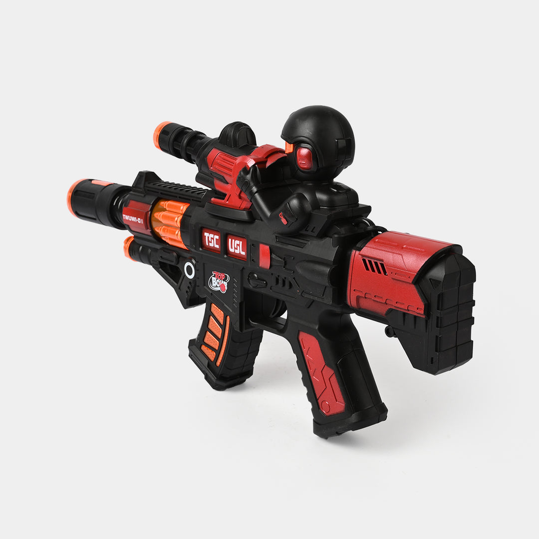 Electric Target Toy with Light Sound & Spray Function