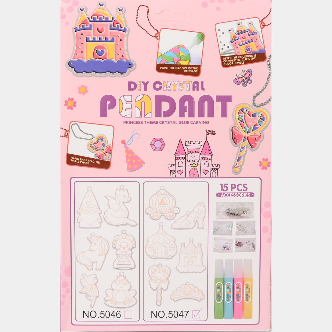Creative Crystal Pendant Set for Kids