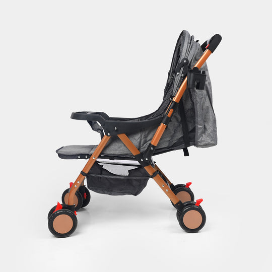 Baby Reversable Handle Stroller | SY198 Grey