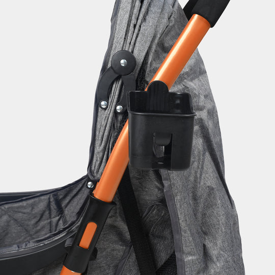Baby Reversable Handle Stroller | SY198 Grey