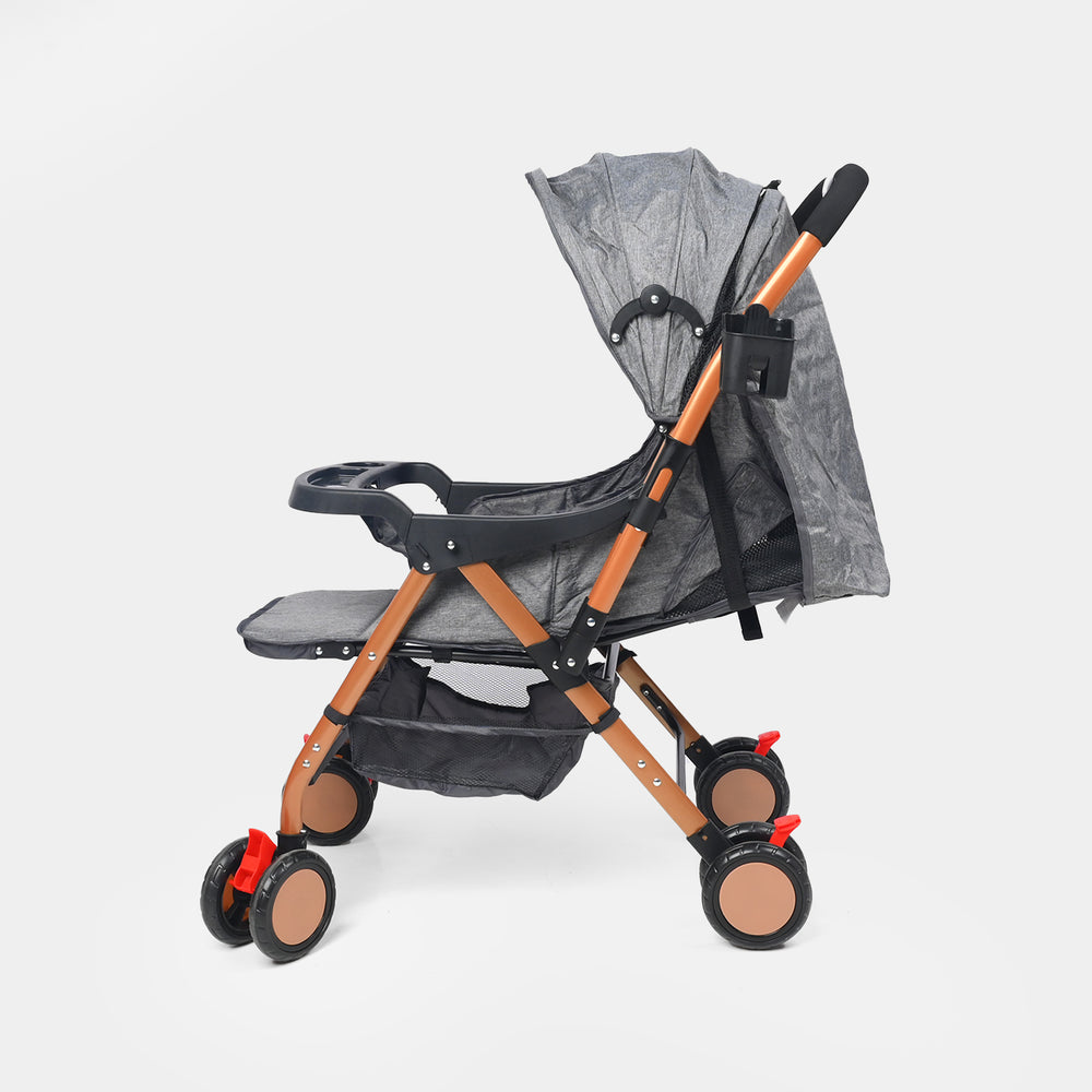 Baby Reversable Handle Stroller | SY198 Grey