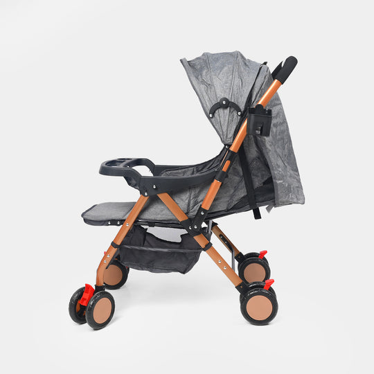 Baby Reversable Handle Stroller | SY198 Grey