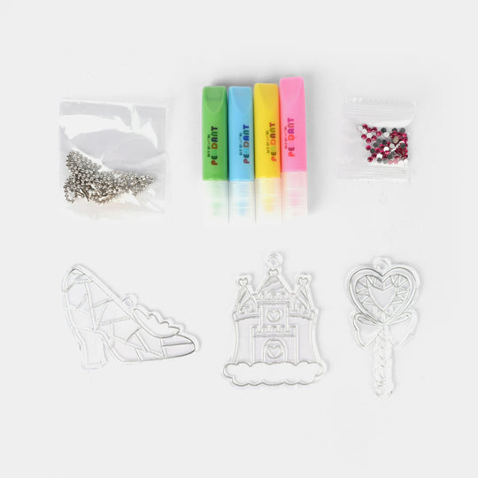 Creative Crystal Pendant Set for Kids