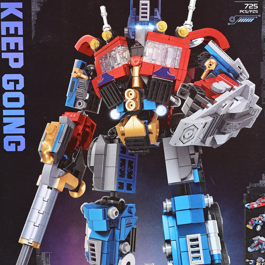 Warrior Building Blocks 8IN2 | Large | 725PCs