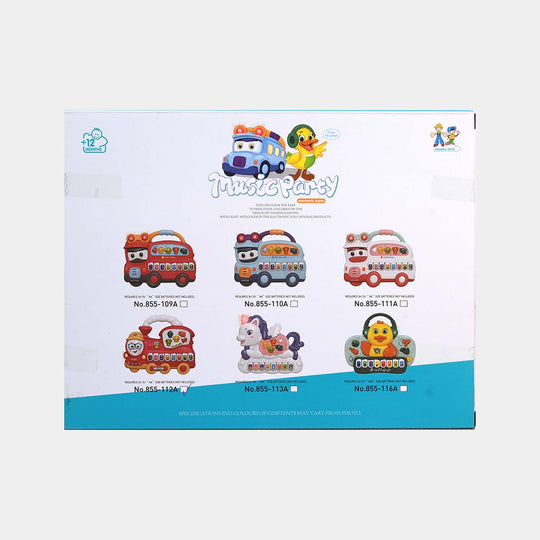 Educational Musical Keyboard with Sound Little Train