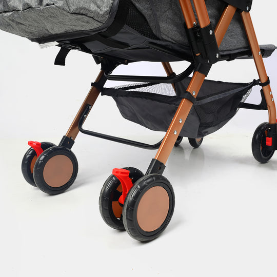 Baby Reversable Handle Stroller | SY198 Grey