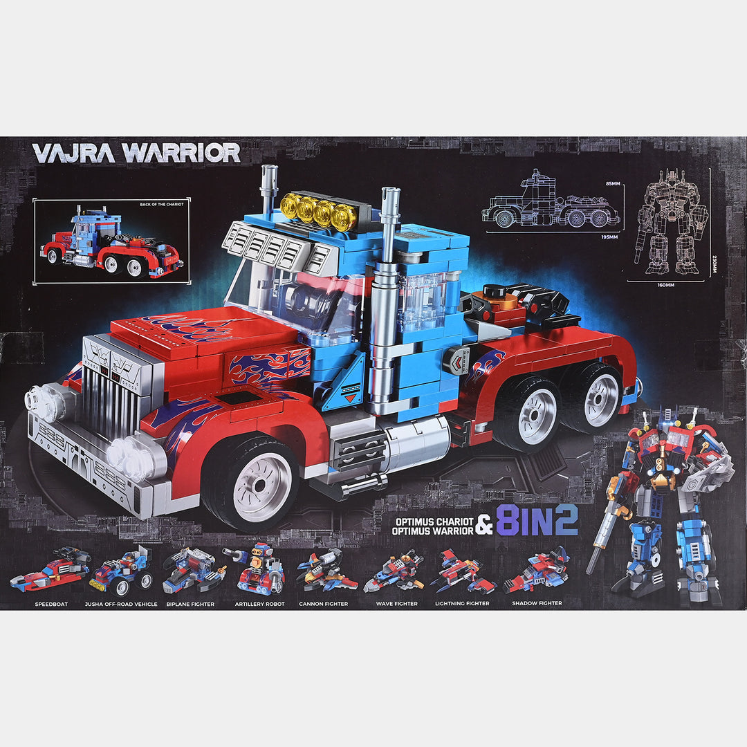 Warrior Building Blocks 8IN2 | Large | 725PCs