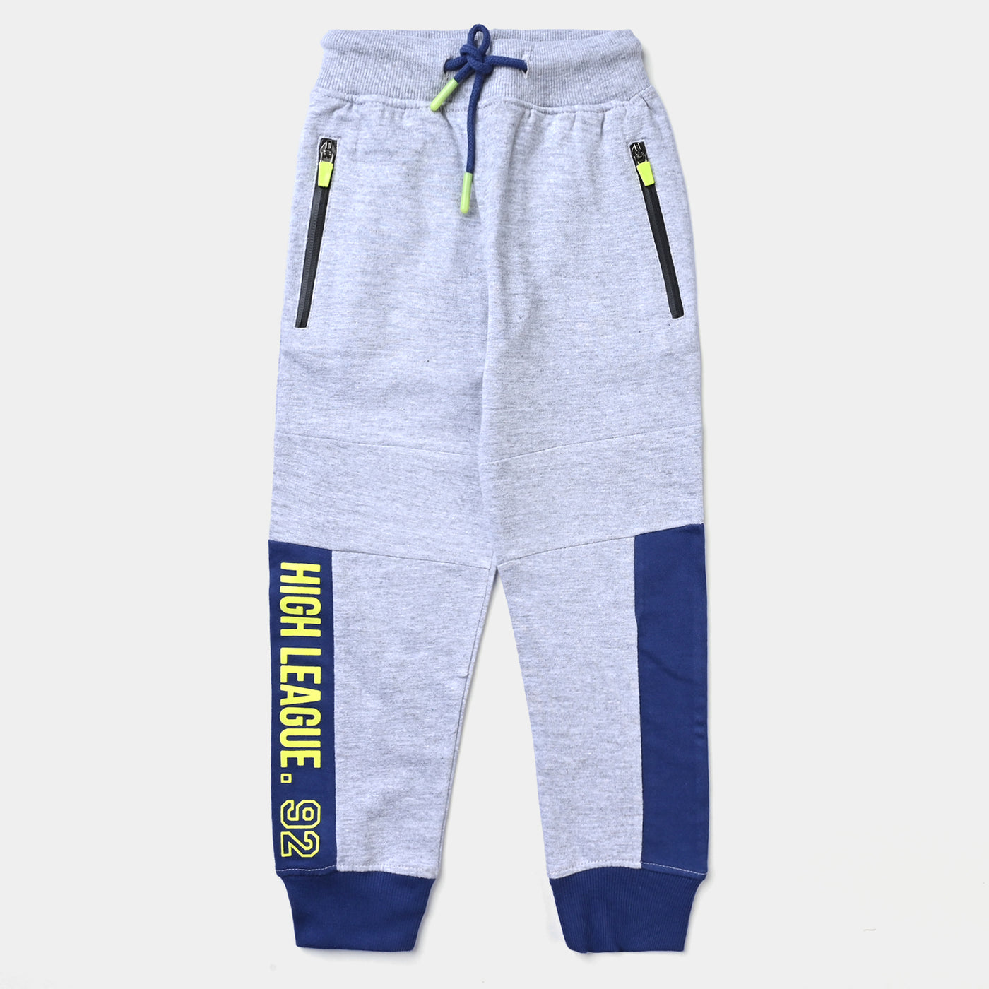 Boys Cotton Terry and Fleece Pyjama High League