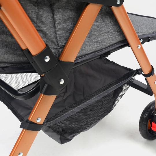 Baby Reversable Handle Stroller | SY198 Grey