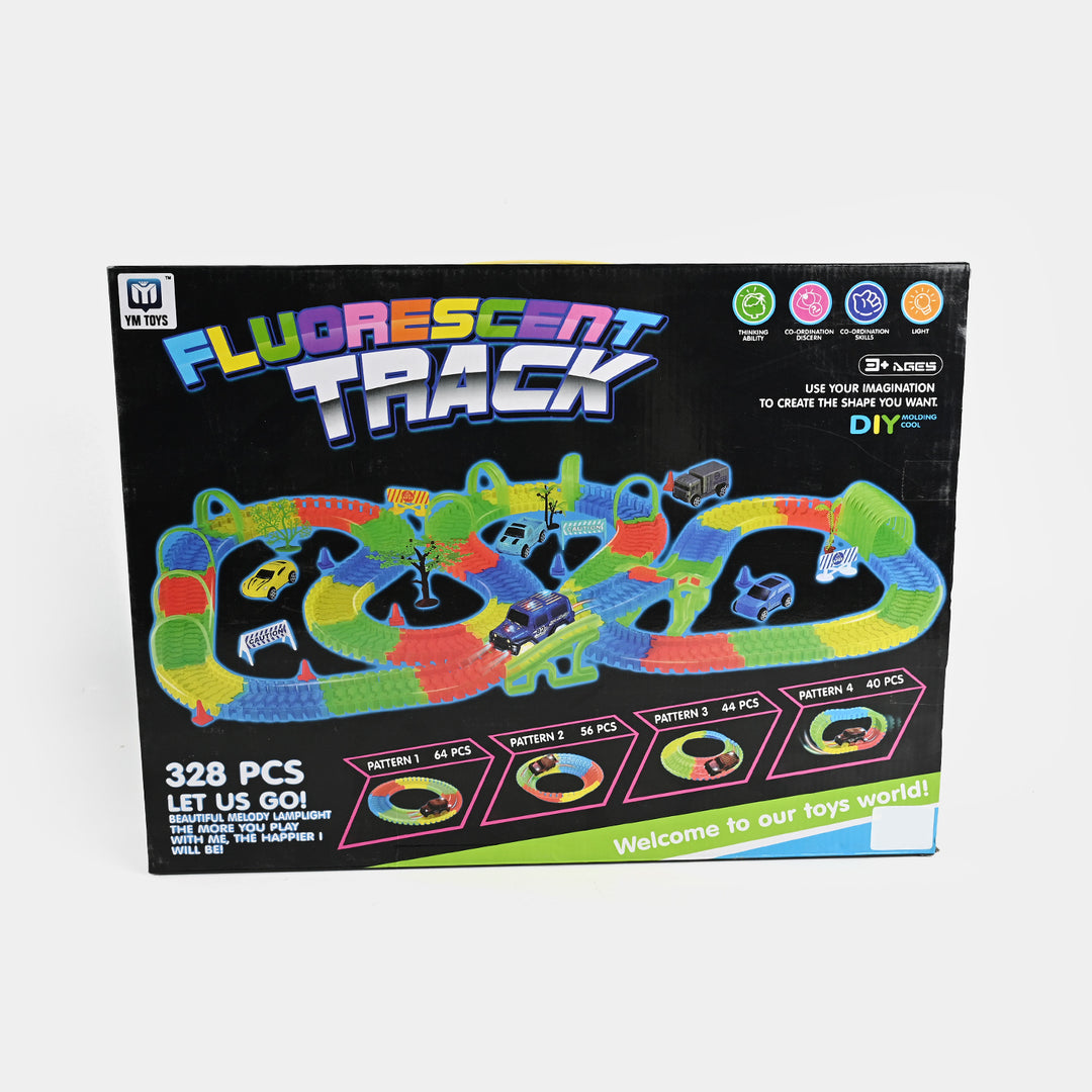 Fluorescent Track Set For Kids