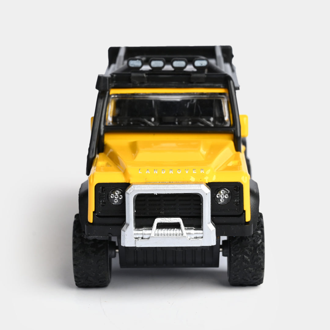 Die-Cast Model Vehicle With Lights & Sound – Pull-Back Action Fun