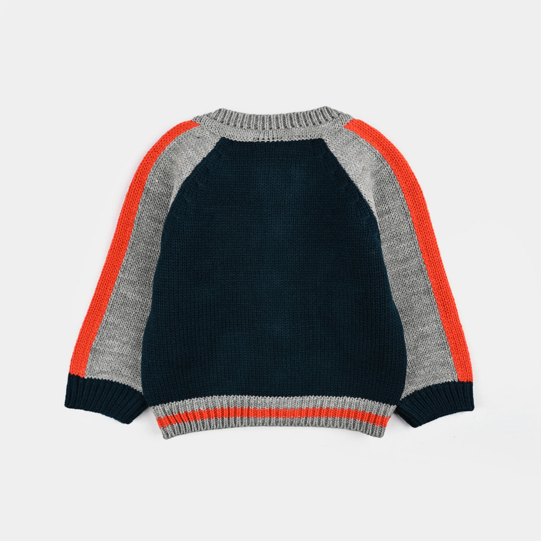 Infant Boys Acrylic Sweater-River Scott-Multi