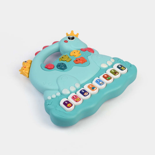 Dinosaur Piano With Light & Music Toys