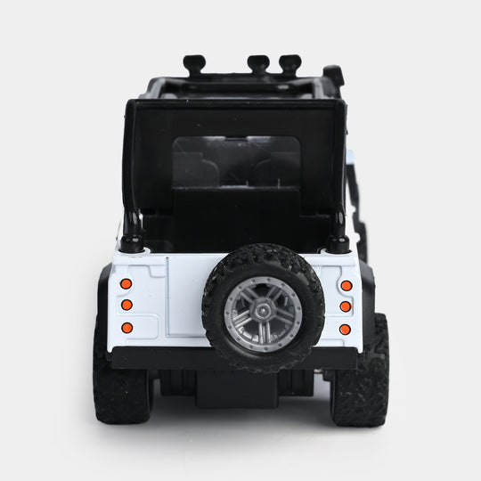 Die-Cast Model Vehicle With Lights & Sound – Pull-Back Action Fun