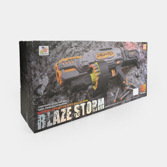 Blaze Storm Battery Operated Soft Dart Blaster
