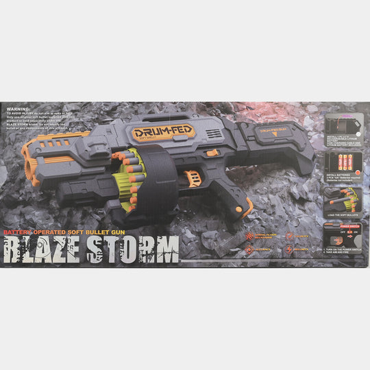 Blaze Storm Battery Operated Soft Dart Blaster
