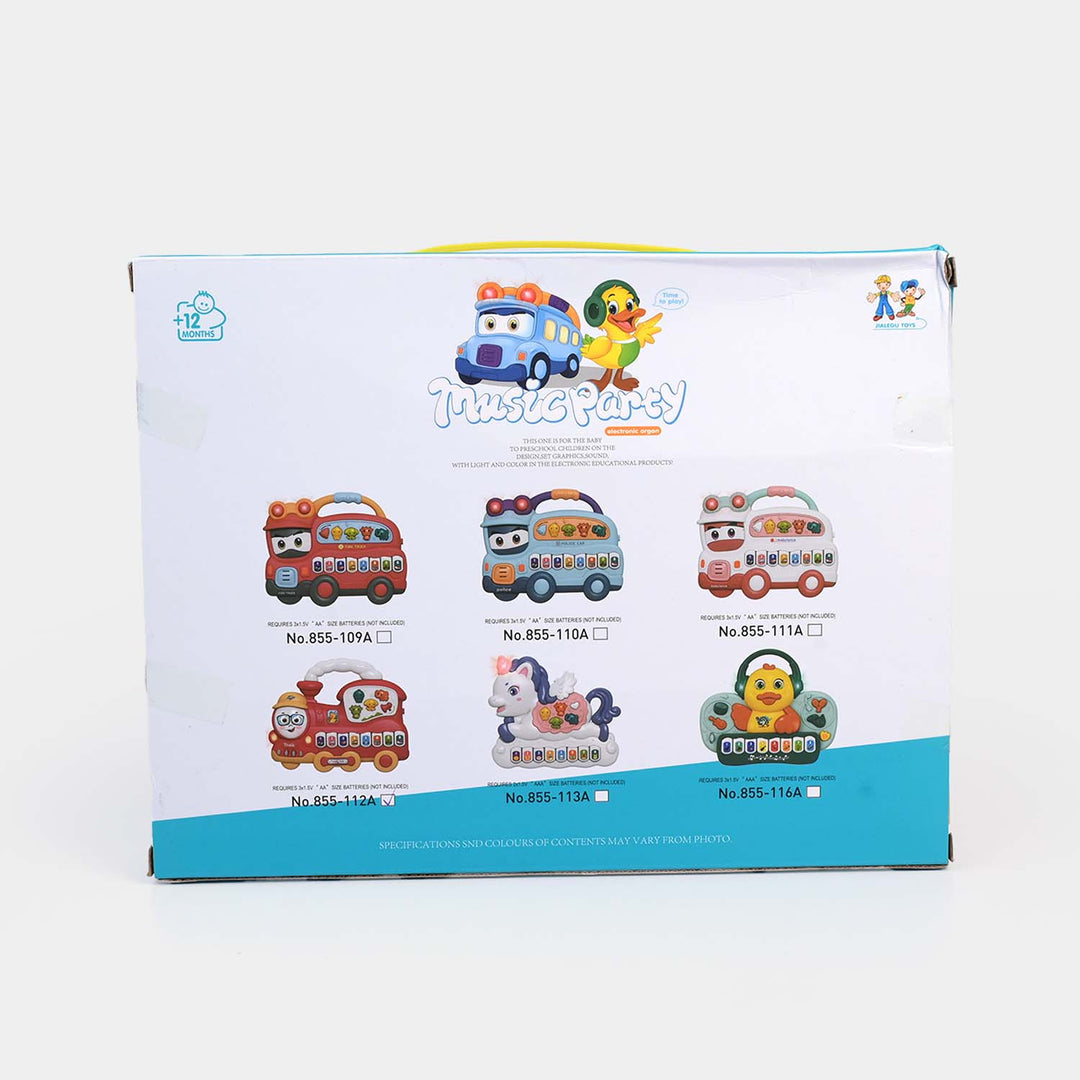 Educational Musical Keyboard with Sound Little Train