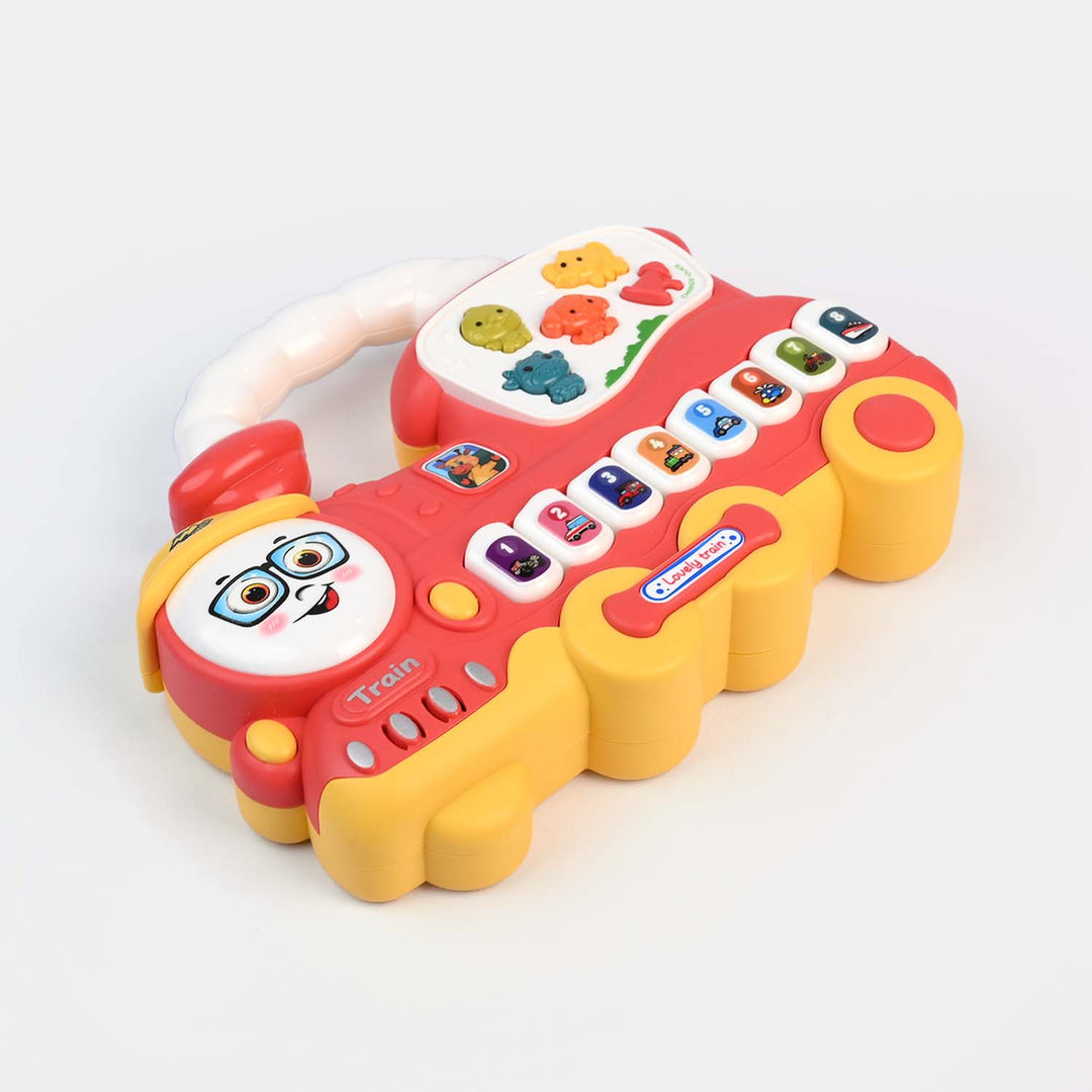 Educational Musical Keyboard with Sound Little Train