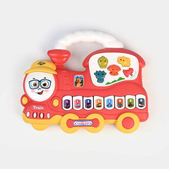 Educational Musical Keyboard with Sound Little Train