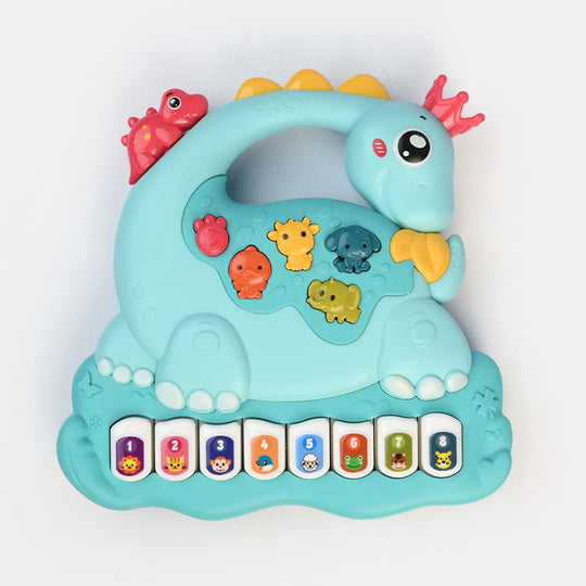 Dinosaur Piano With Light & Music Toys