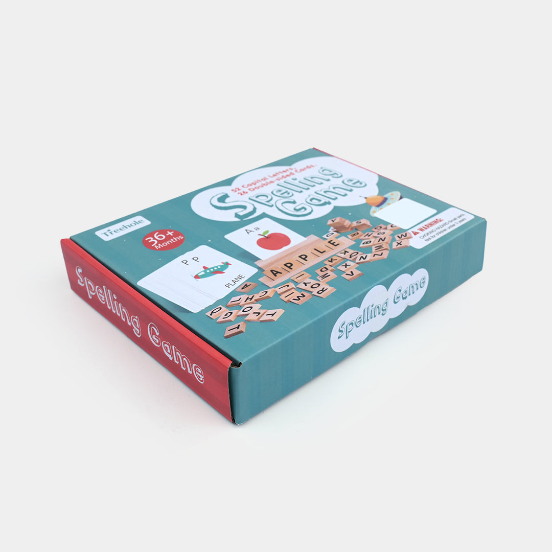 Wooden Spelling Game Set