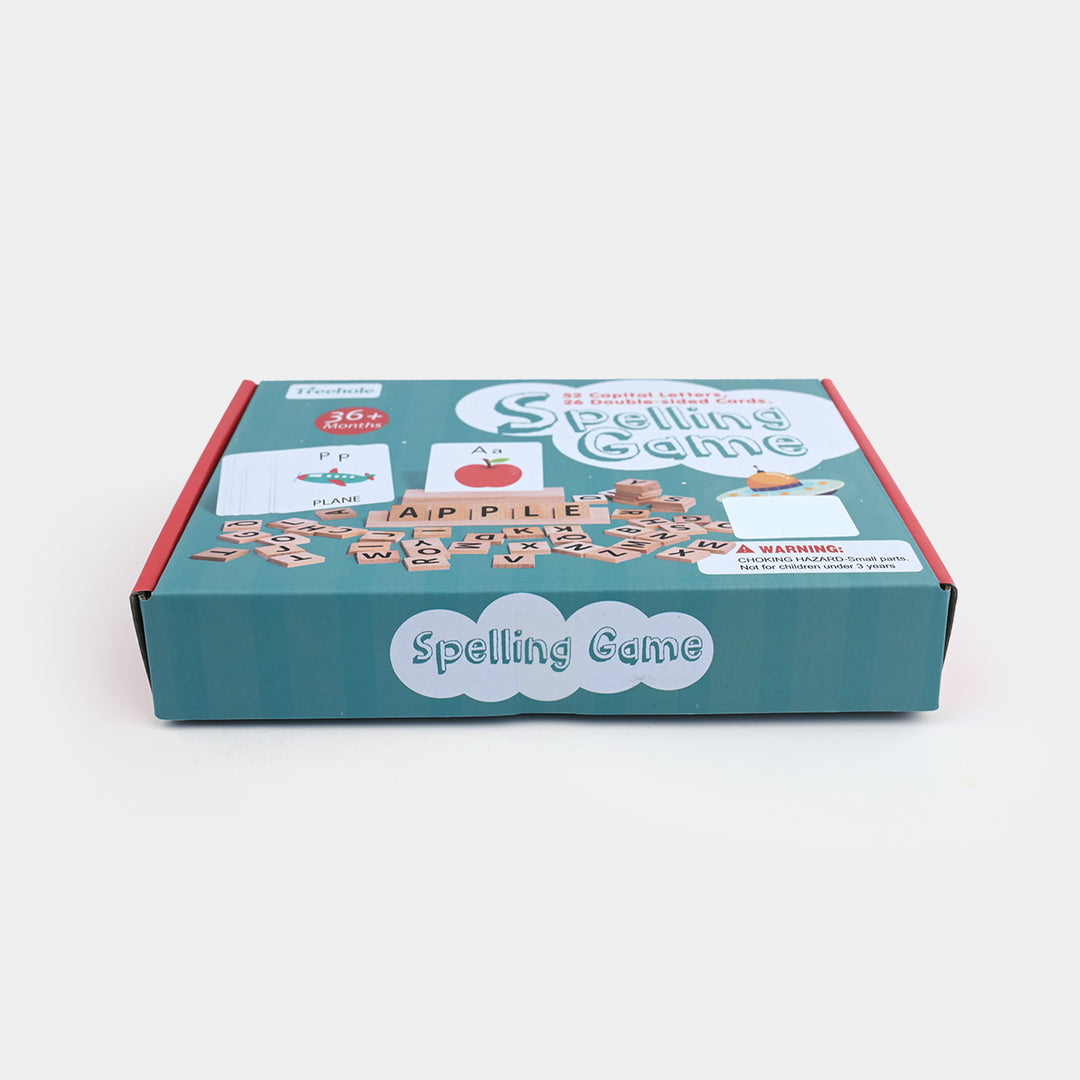 Wooden Spelling Game Set