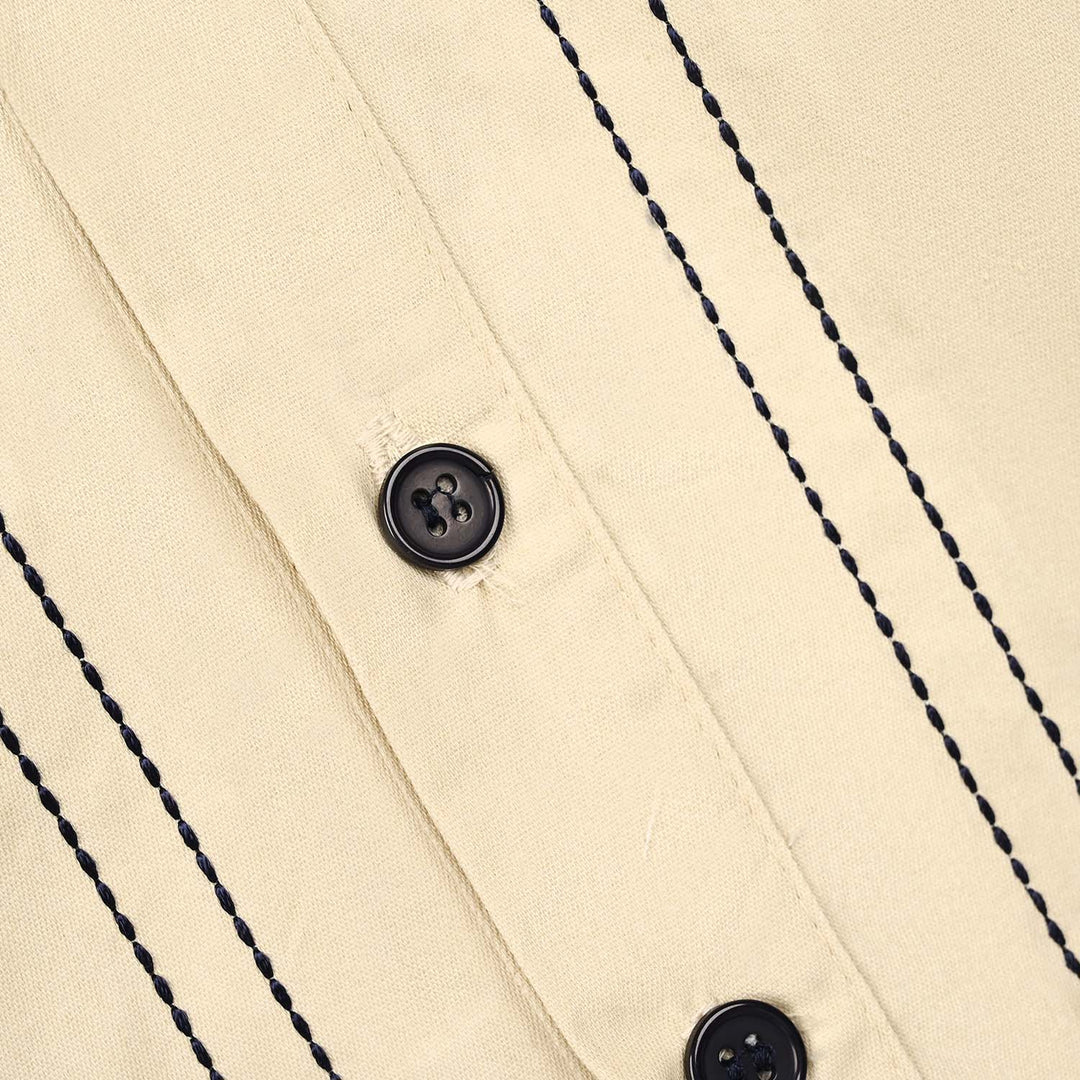 Infant Boys Cotton Interlock Woven Suit 320 - 035- Beg.Navy