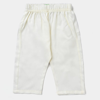 Infant Boys Poly Viscose Eastern Bottom-Off White