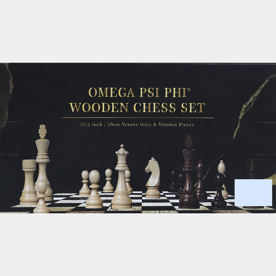 Omega Wooden Foldable Chess Set