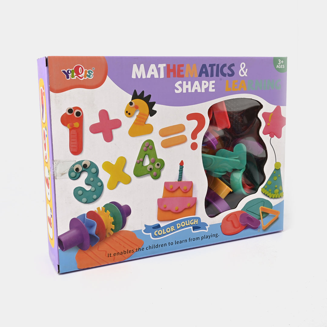 Mathematics Learning Color Dough Play Set