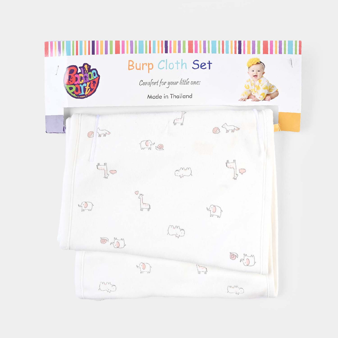 Baby Burp Cloth Pack Of 2