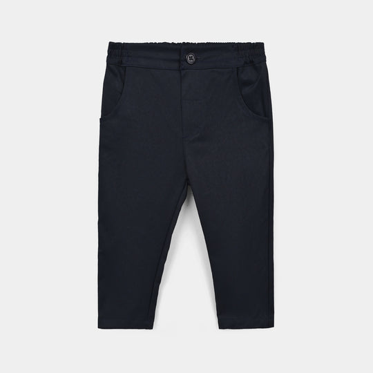 Infant Boys Cotton Interlock Woven Suit 320 - 035- Beg.Navy