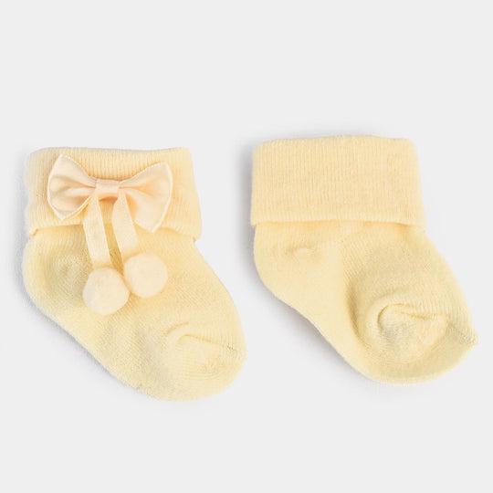 Baby Fancy Socks | Yellow