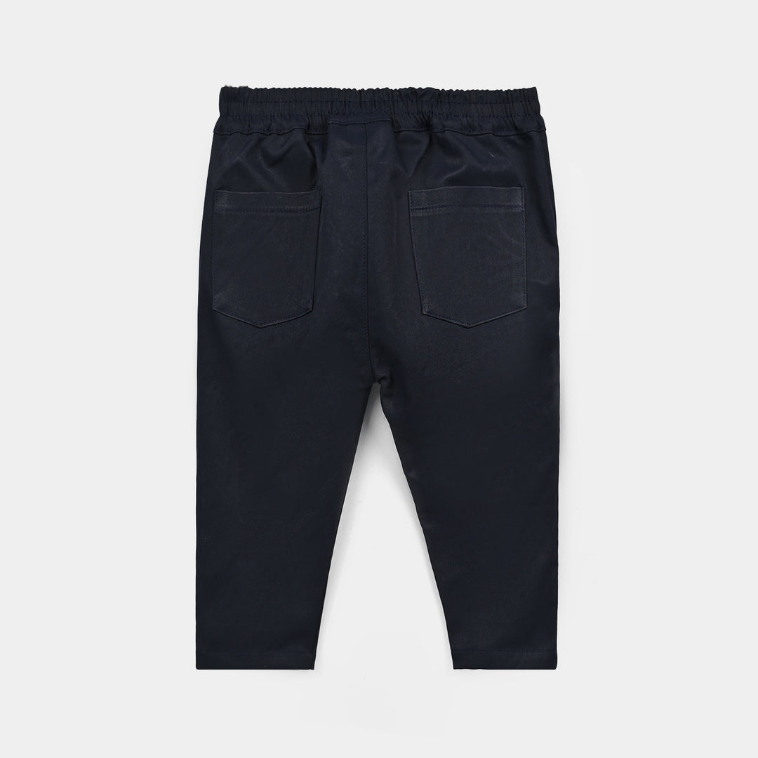 Infant Boys Cotton Interlock Woven Suit 320 - 035- Beg.Navy