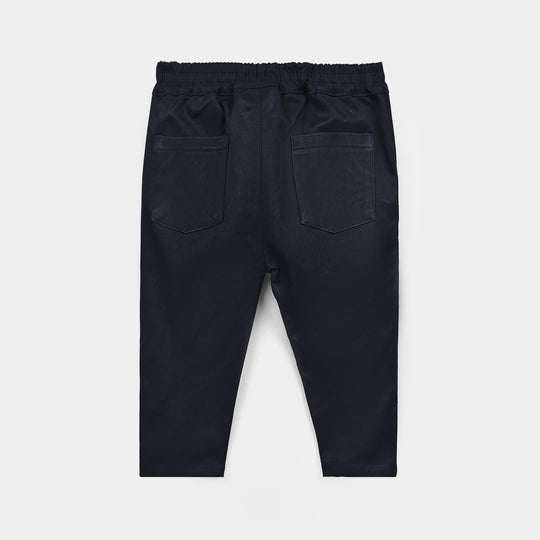 Infant Boys Cotton Interlock Woven Suit 320 - 035- Beg.Navy