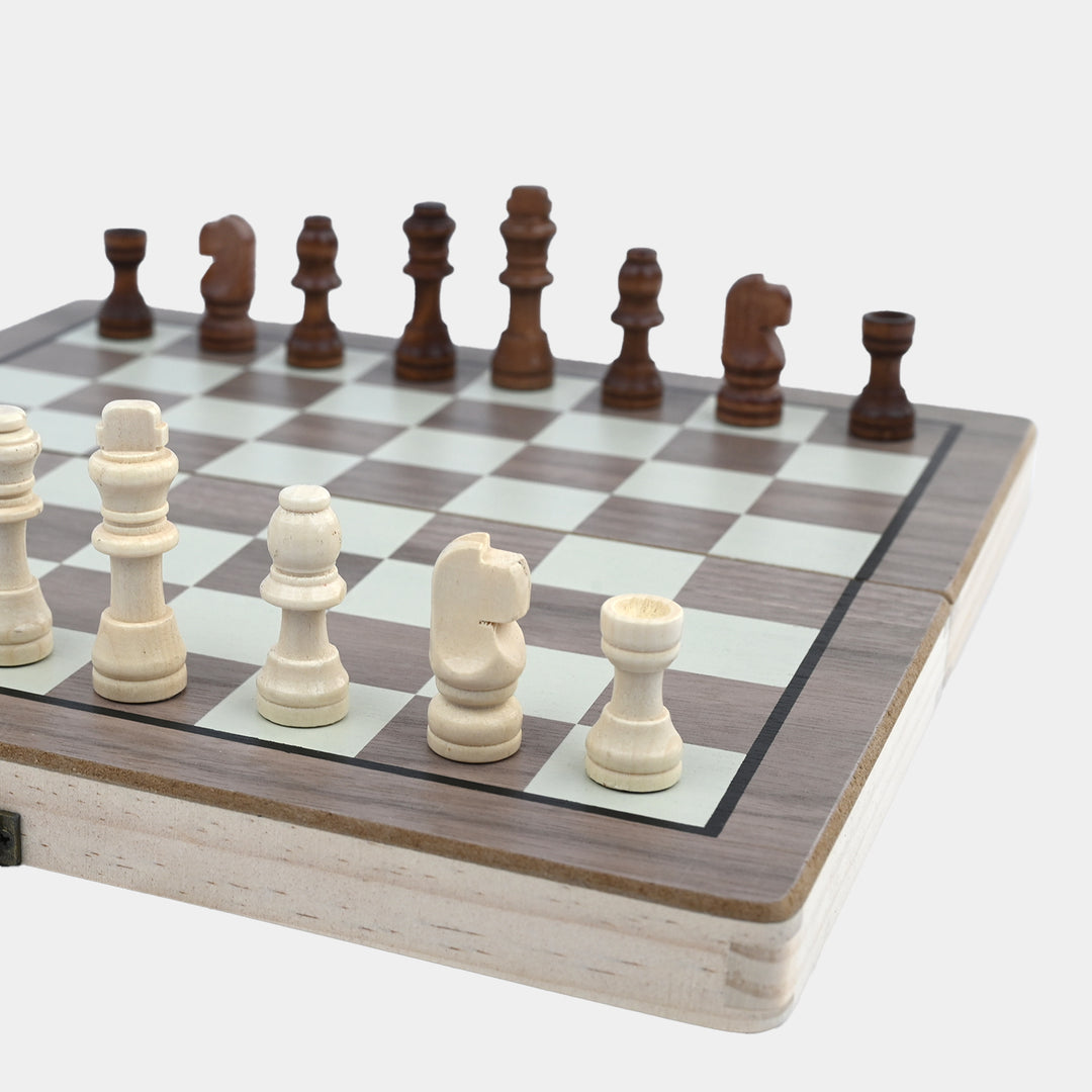 Omega Wooden Foldable Chess Set